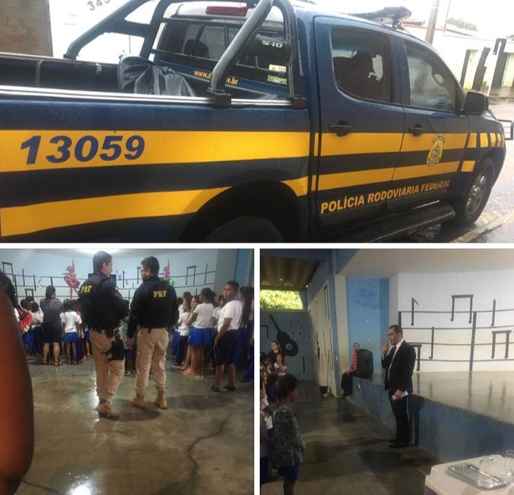 PRF e MPF fazem operação para fiscalizar transporte escolar em Guanambi