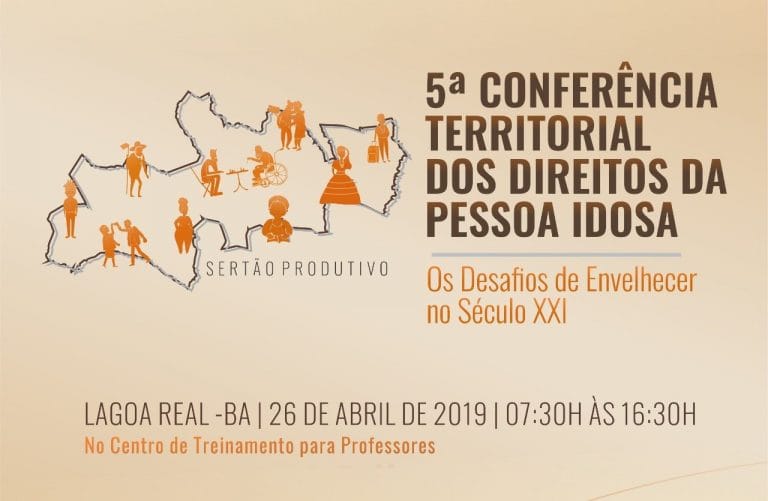 5ª Conferência Territorial dos Direitos da Pessoa Idosa acontecerá nesta sexta em Lagoa Real