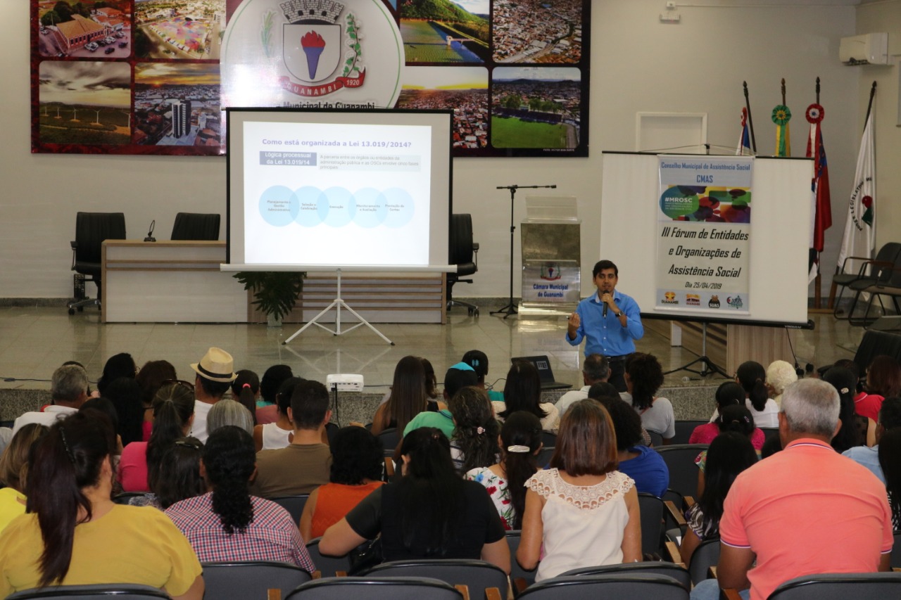 III Fórum de Entidades e Organizações de Assistência Social acontece em Guanambi