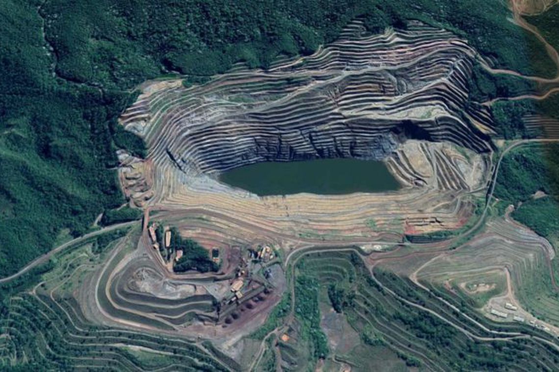 Defesa Civil monitora movimento de talude em mina de Barão de Cocais