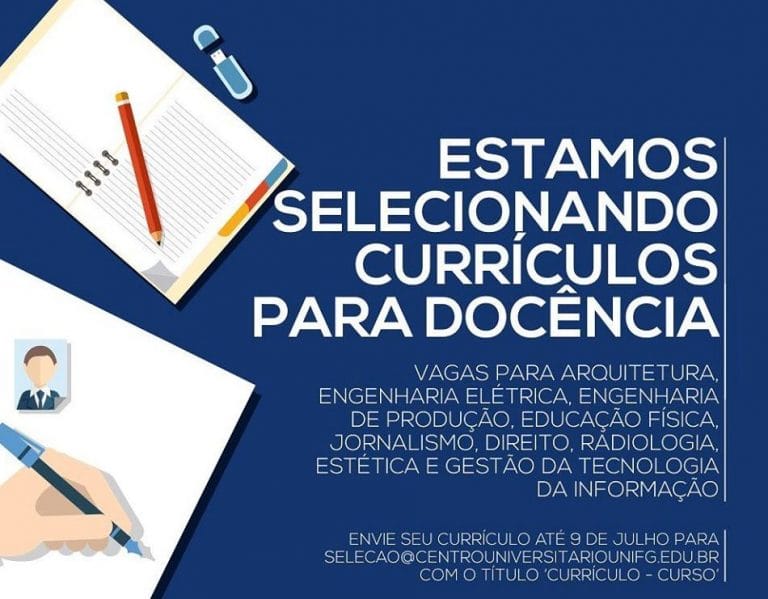 UniFG abre seleção para novos professores
