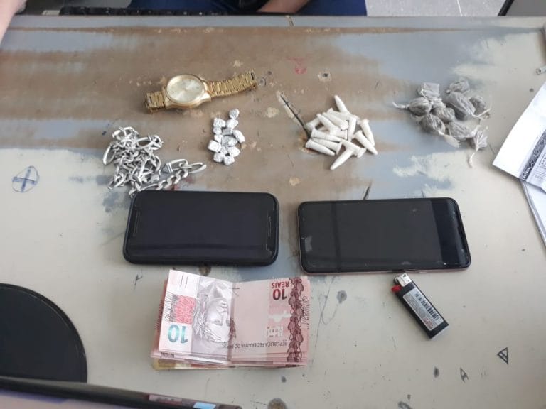 Dupla é presa em Guanambi traficando drogas