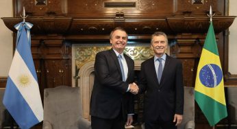 Bolsonaro diz que definiu ações para aprofundar parceria com Argentina