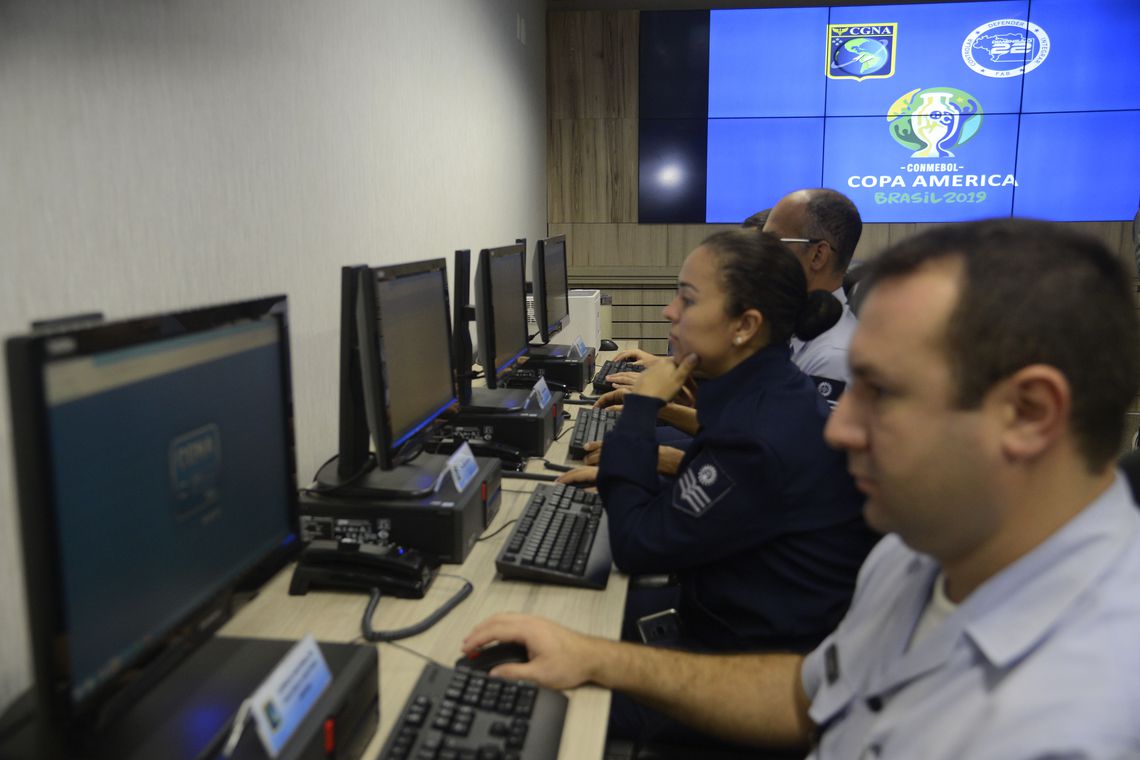 Aeronáutica inaugura sala de comando e controle para Copa América