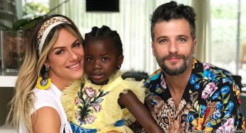 Bruno Gagliasso e Giovanna Ewbank adotam mais um filho na África