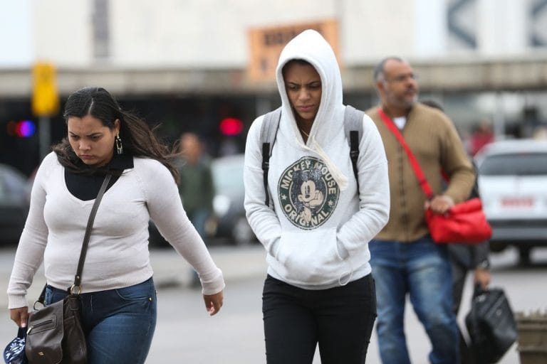 São Paulo registra a menor temperatura em três anos