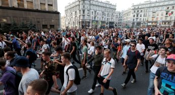 Protesto político em Moscou tem mais de 500 pessoas detidas
