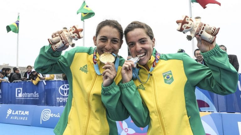 Triatlo feminino dá 1º ouro ao Brasil nos Jogos Pan-Americanos de Lima