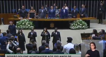 Sessão Solene homenageia o Centenário de Guanambi na Câmara dos Deputados em Brasília