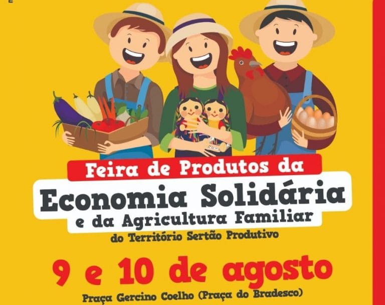 Cesol realizará Feira de Produtos da Economia Solidária e da Agricultura Familiar em Guanambi