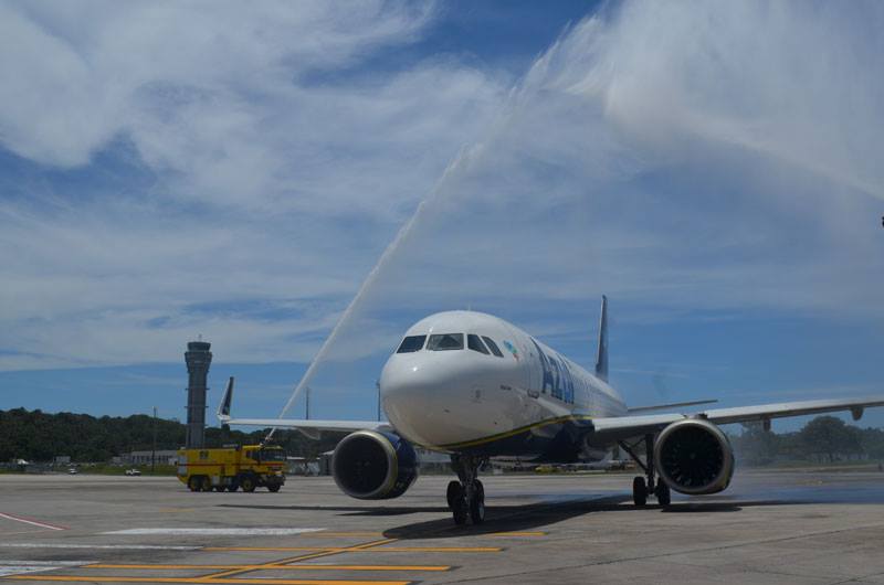 Azul inicia operação de dois novos voos na Bahia nesta segunda-feira