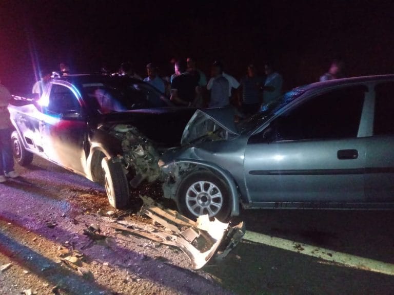 Acidente na BR-030 deixa cinco pessoas feridas em Palmas de Monte Alto
