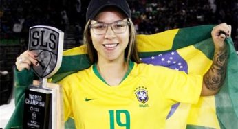 Brasileira Pamela Rosa conquista mundial de skate street