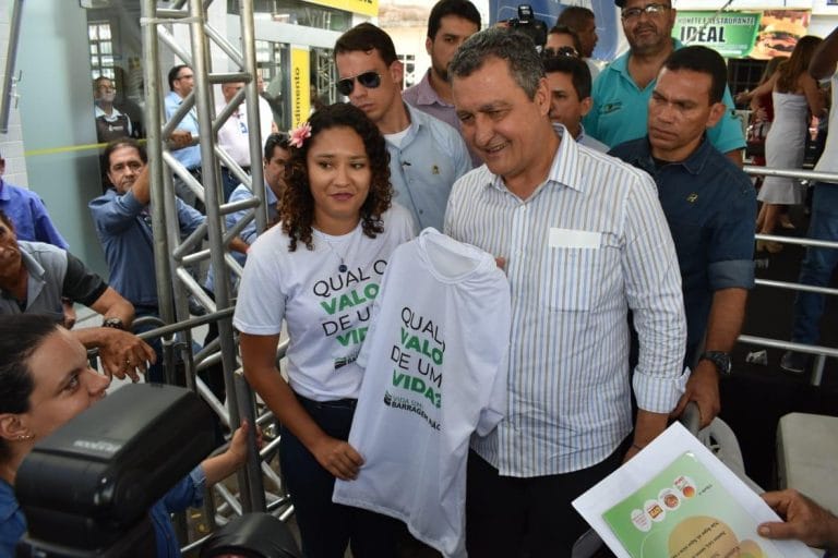 Governador diz que barragem da Bamin será “de pedra com todas as seguranças”