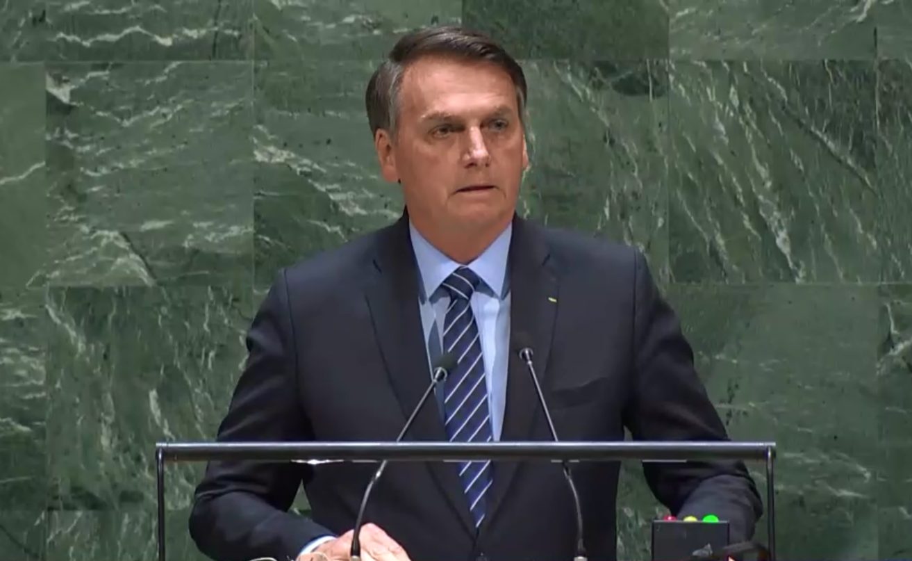 Veja o discurso do presidente Bolsonaro na Assembleia Geral da ONU