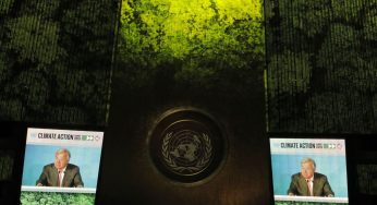 Chefe da ONU diz que se recusa a ser cúmplice de destruição da Terra