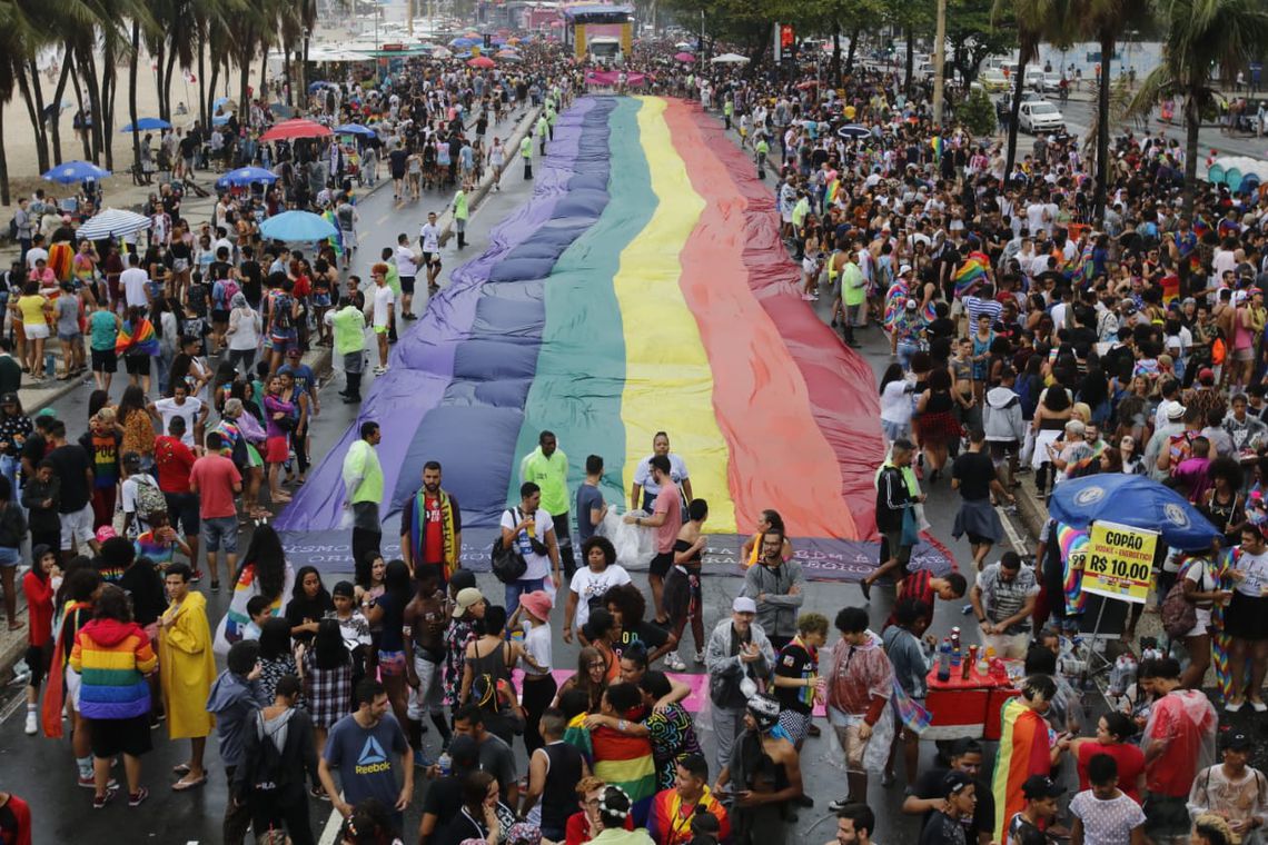Parada LGBTI do Rio celebra 40 anos de atos no Brasil