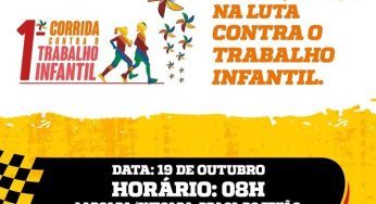 Prefeitura de Guanambi realizará a I Corrida contra o Trabalho Infantil