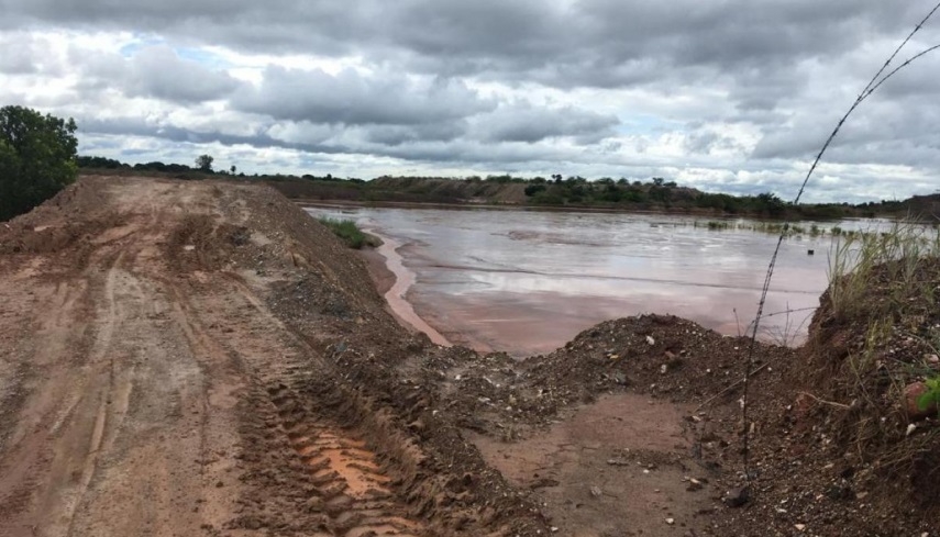 Barragem Mato Grosso mineração
