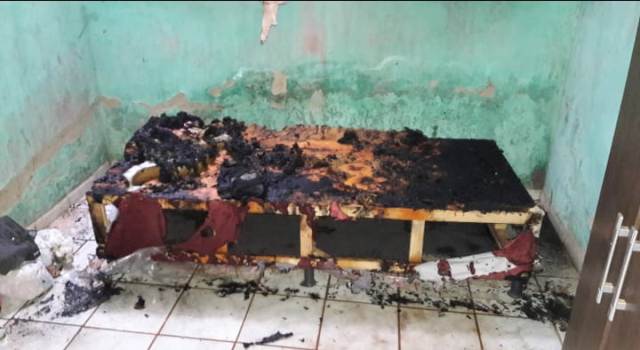 Incêndio em casa deixa mulher ferida em Palmas de Monte Alto