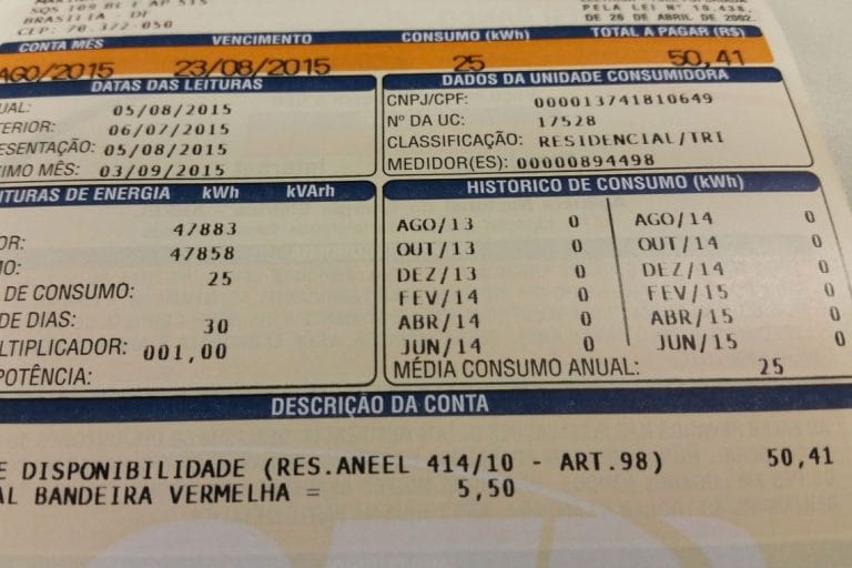 Conta de luz para os brasileiros em 2020 pode ter aumento de 2,42%
