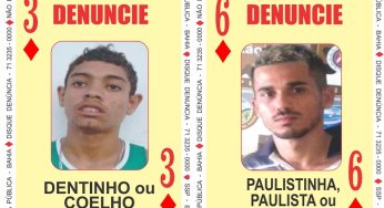 Baralho do Crime da Bahia ganha dois novos integrantes