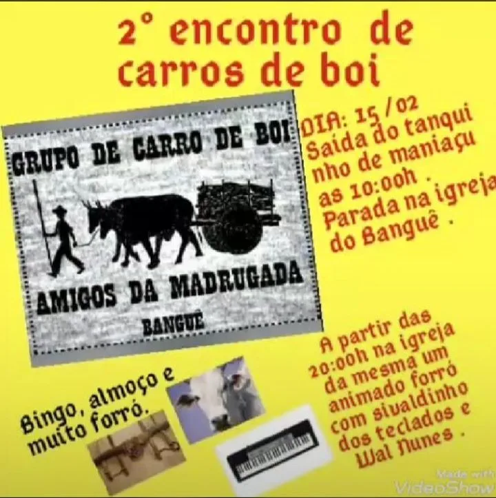 2º Encontro de Carro de Boi em Maniaçu, distrito de Caetité, acontecerá neste sábado