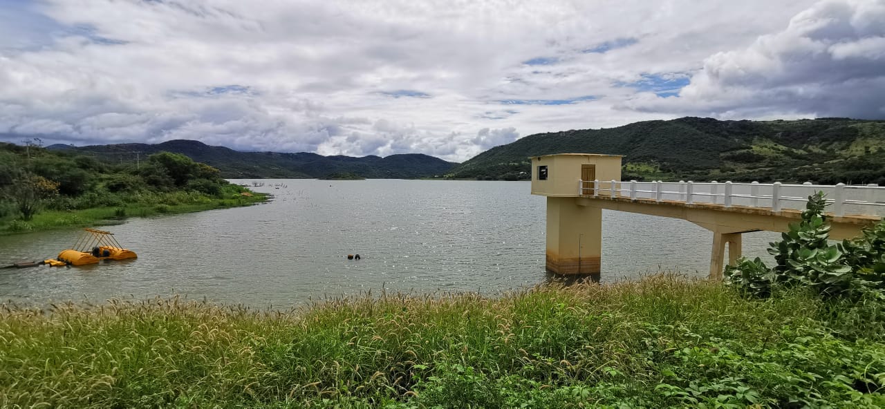 Barragem de Ceraíma recebeu 3,12 milhões de metros cúbicos de água nos últimos três dias