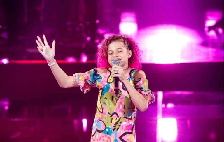 Vitória da Conquista: Analu Sampaio vence primeira batalha e segue no The Voice Kids