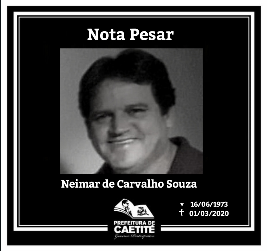 Resultado de imagem para Neimar de Carvalho Souza guanambi