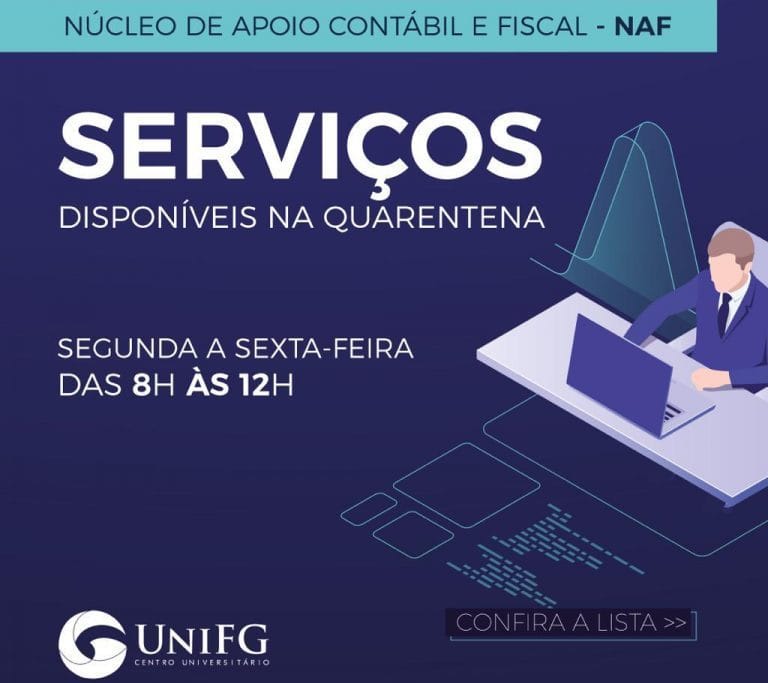 Núcleo de Apoio Fiscal UniFG está realizando atendimentos on-line