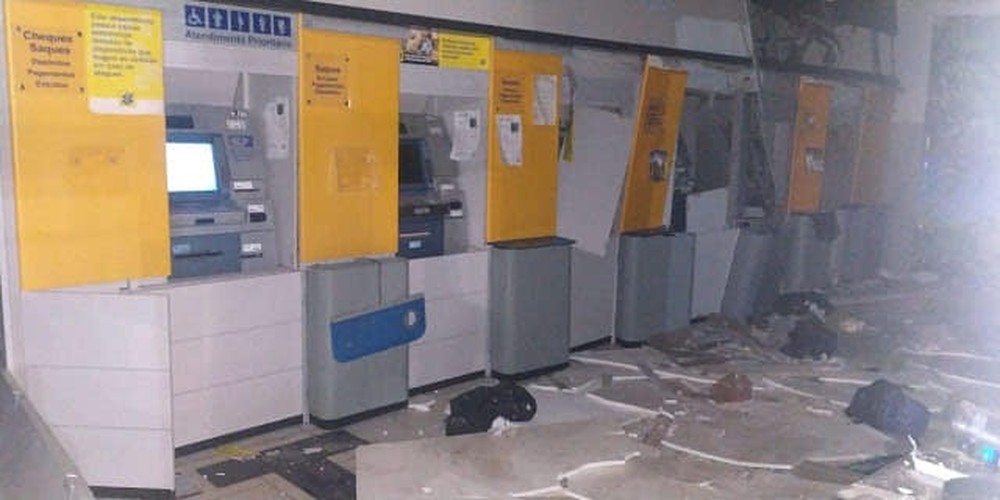 Grupo armado explode agência bancária na região da Chapada Diamantina