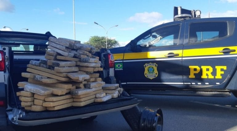 PRF aprendeu mais de 5 toneladas de drogas na Bahia em 2020