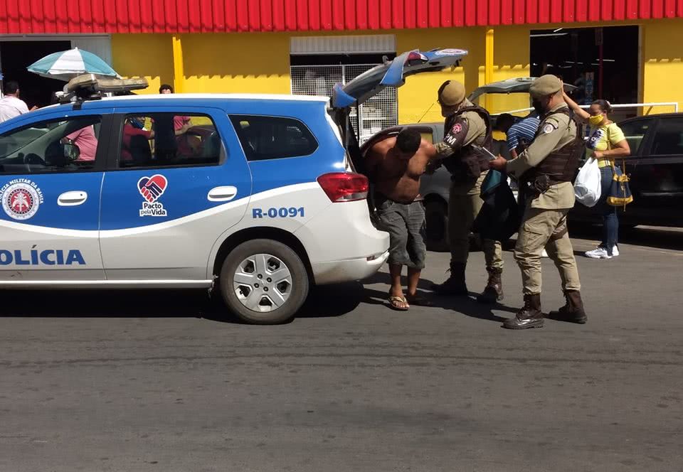 Homem é detido após tentar furtar comércio em Guanambi