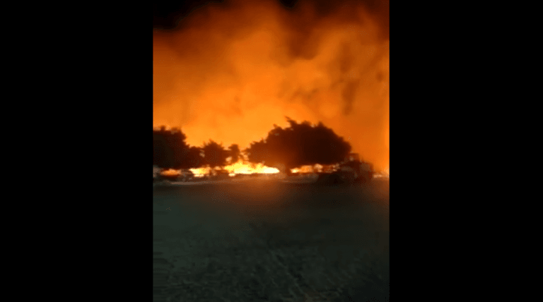 Brigada controla incêndio próximo a posto de combustível em Guanambi