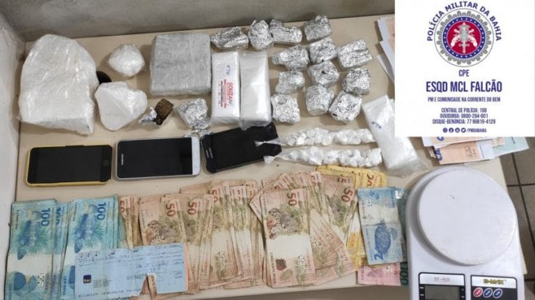 Mãe e filho são presos após tentativa de subornar policiais em Vitória da Conquista