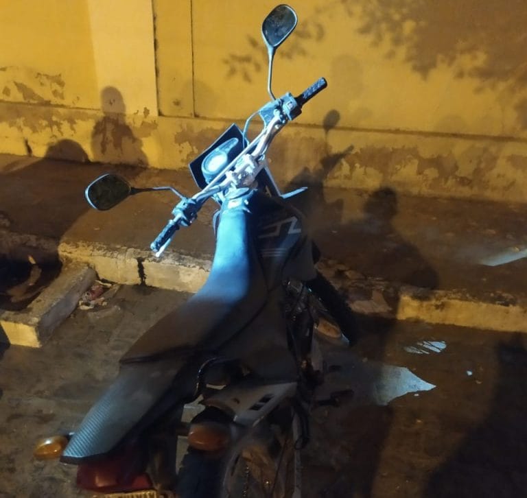 Polícia recupera motocicleta poucas horas após ser furtada em Guanambi