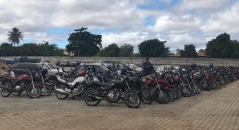 390 veículos apreendidos serão leiloados em Guanambi