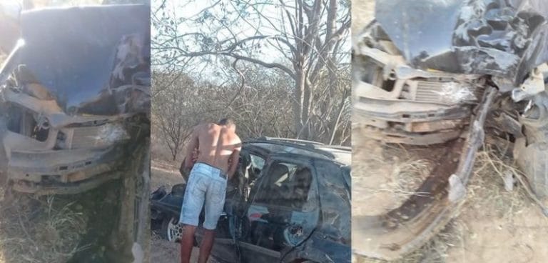 Grave acidente em Palmas de Monte Alto deixa três pessoas feridas