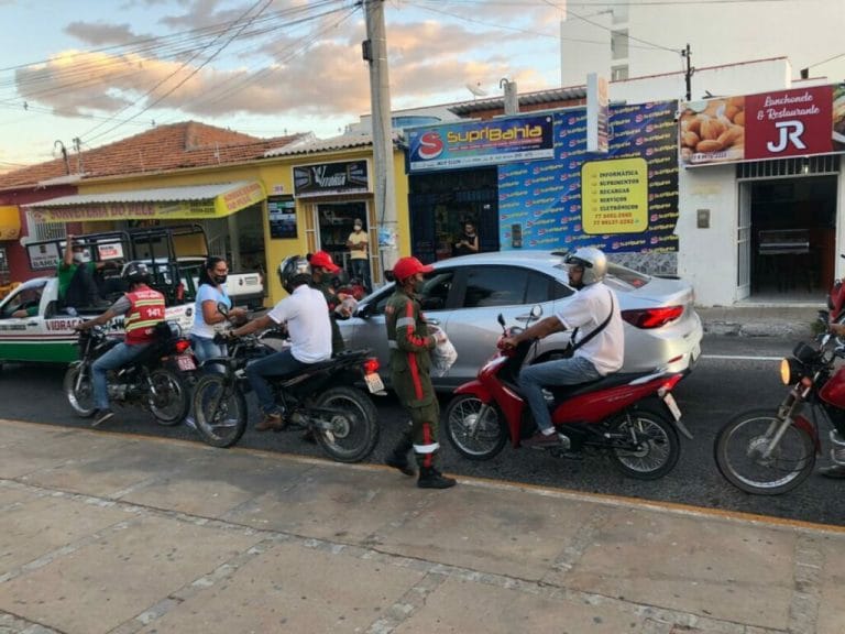 Blitz educativa sobre o coronavírus é realizada em Guanambi