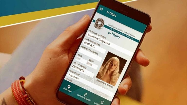 Eleitores poderão justificar ausência pelo aplicativo e-Título