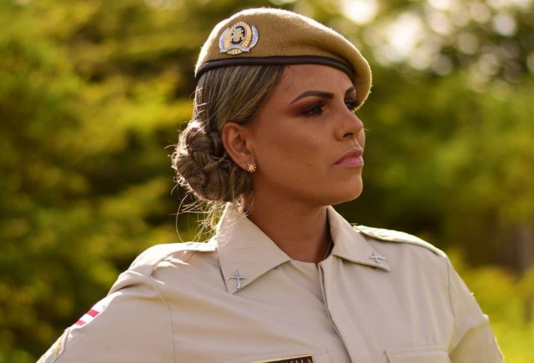 Rafaella publicava rotina de policial nas redes sociais