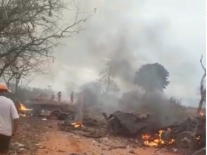 Três trabalhadores morrem após explosão em caminhão na zona rural de Cocos