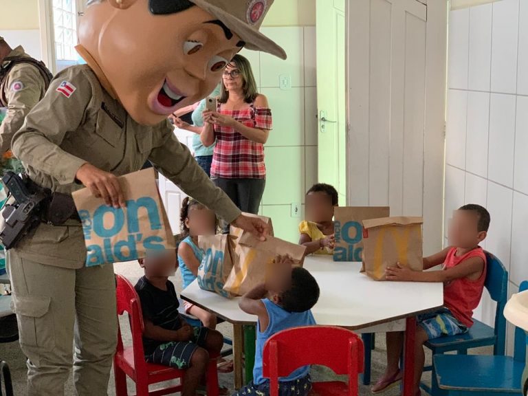 Patrulha Solidária promove “MC dia Feliz” para crianças em Vitória da Conquista