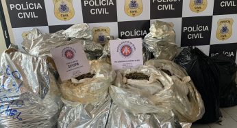 Polícia prendeu homem com 420 Kg de maconha na Região Metropolitana de Salvador