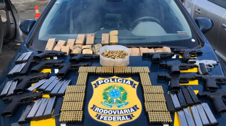 PRF apreende segundo arsenal bélico em menos de 48 horas na Bahia