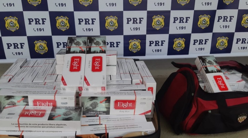 PRF prende homem com 19 mil cigarros contrabandeados em Barreiras