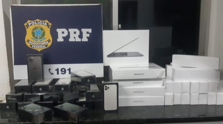 PRF da Bahia foi destaque em 2020 por ações contra pirataria, contrabando e sonegação