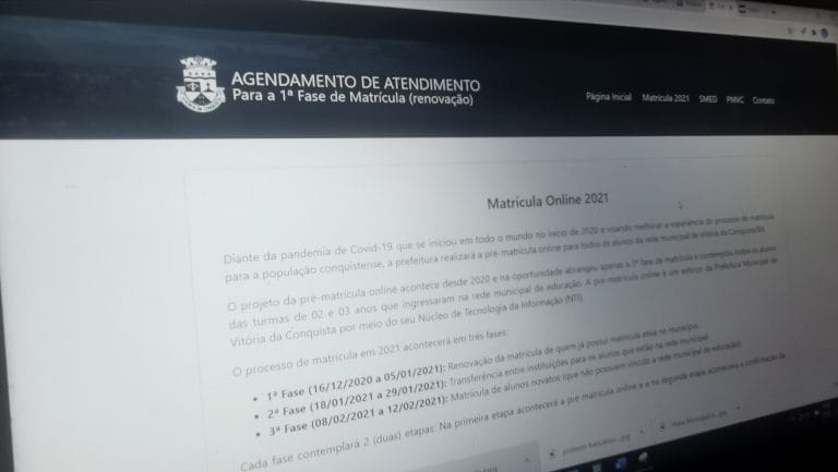 Matrícula Vitória da Conquista