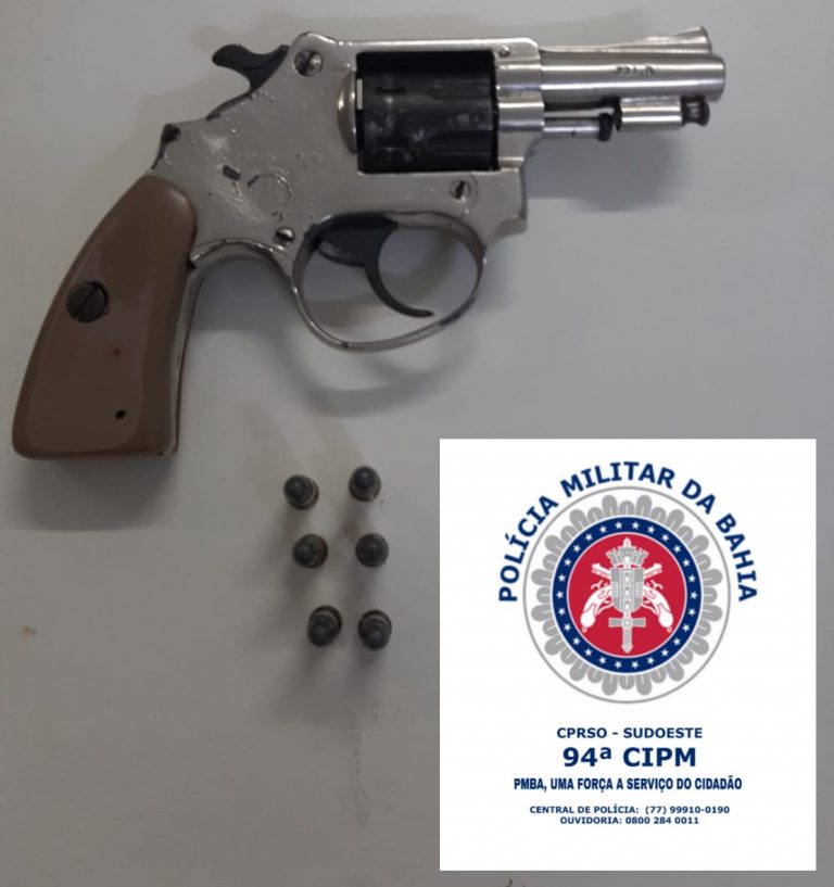 Caetité: homem é preso após ameaçar moradores com arma de fogo na zona rural